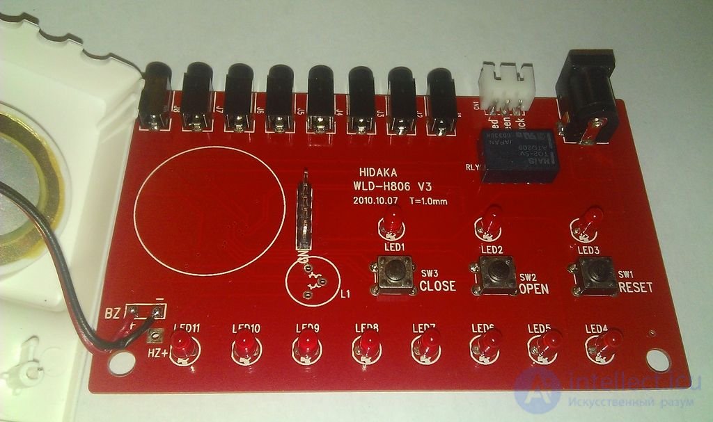 WLD-806 controller board, side 2