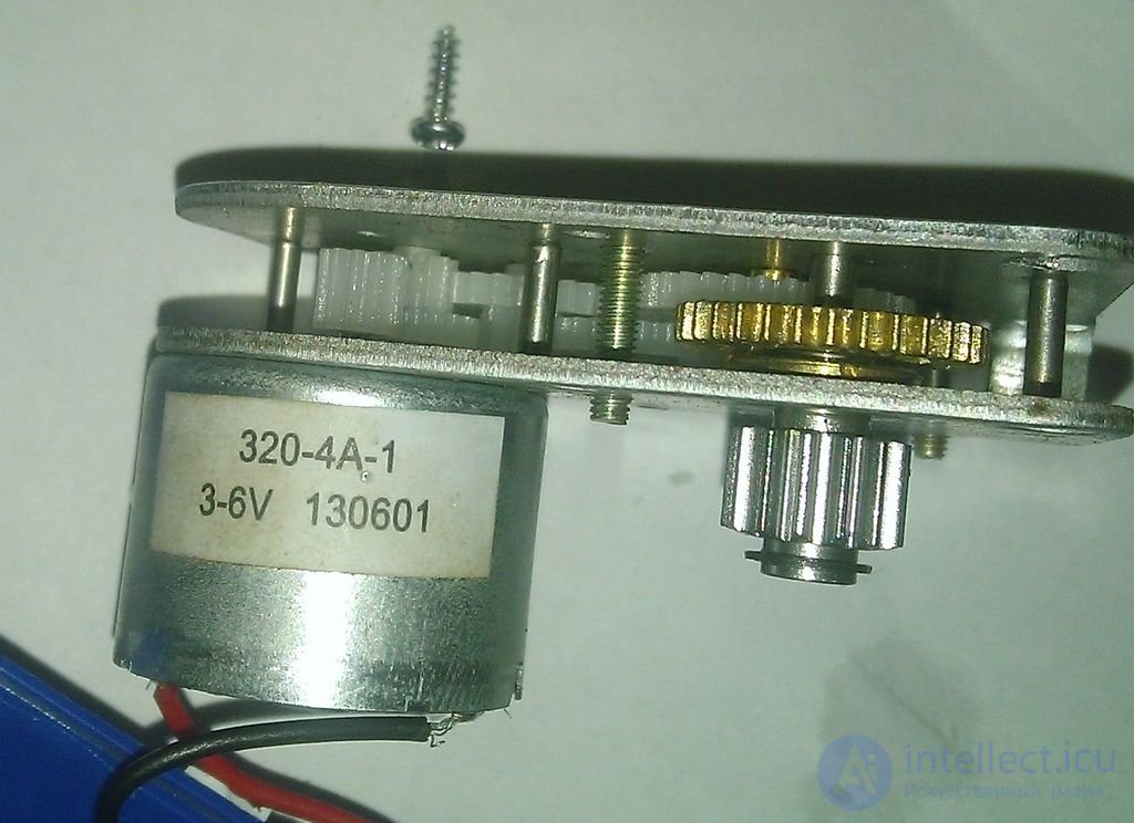 Motor and gearbox