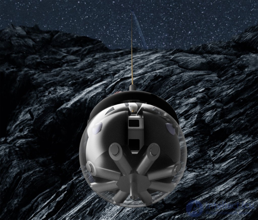 A Caving Robot for Earth, the Moon and Mars