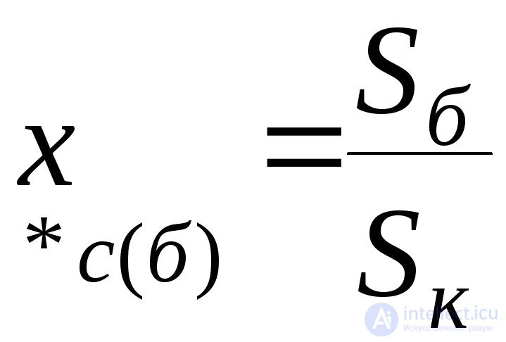 Standard Formulas for Reducing Element Parameters to Base Conditions in Per-Unit Values