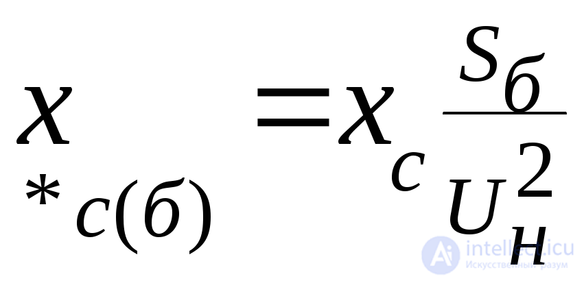 Standard Formulas for Reducing Element Parameters to Base Conditions in Per-Unit Values