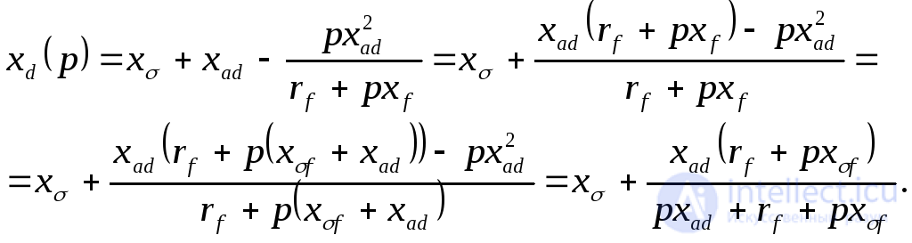 General Equations of the Electromagnetic Transient Process of a Synchronous Machine