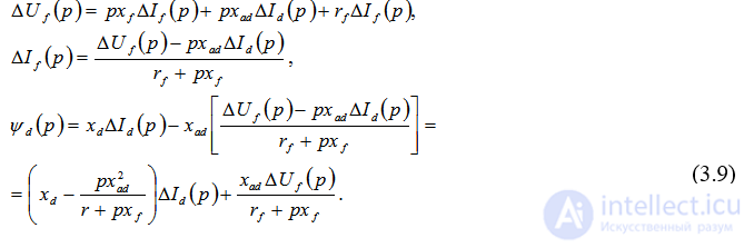 General Equations of the Electromagnetic Transient Process of a Synchronous Machine