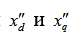 Initial Instant of a Sudden Disturbance (Transient and Subtransient)