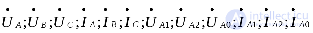 Single Transverse Asymmetry at an Arbitrary Point of a Three-Phase System