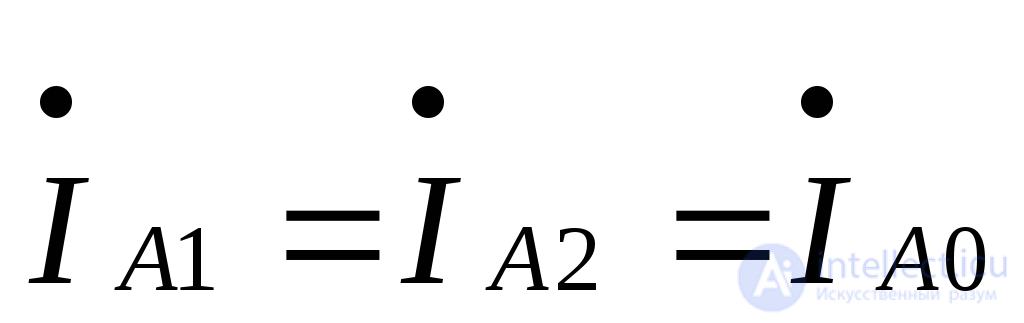 Single Transverse Asymmetry at an Arbitrary Point of a Three-Phase System