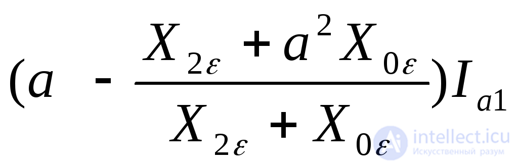 Single Transverse Asymmetry at an Arbitrary Point of a Three-Phase System