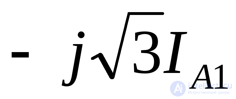 Single Transverse Asymmetry at an Arbitrary Point of a Three-Phase System