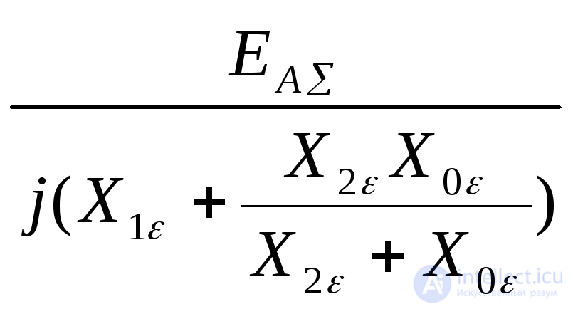 Single Transverse Asymmetry at an Arbitrary Point of a Three-Phase System