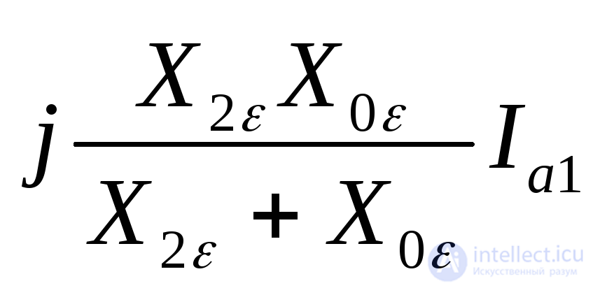 Single Transverse Asymmetry at an Arbitrary Point of a Three-Phase System