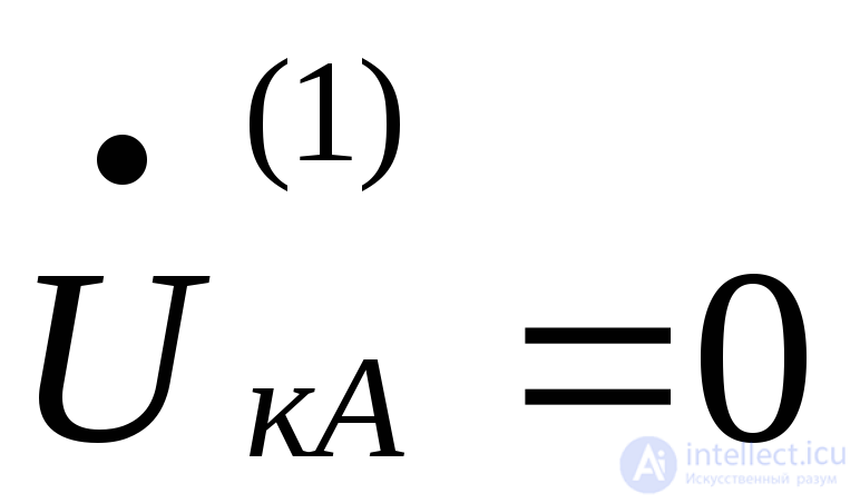 Single Transverse Asymmetry at an Arbitrary Point of a Three-Phase System