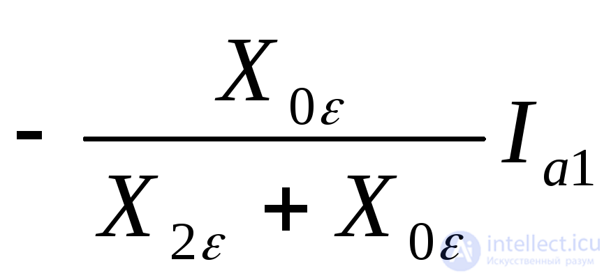 Single Transverse Asymmetry at an Arbitrary Point of a Three-Phase System