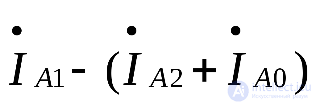 Single Transverse Asymmetry at an Arbitrary Point of a Three-Phase System