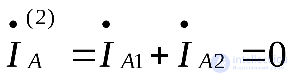 Single Transverse Asymmetry at an Arbitrary Point of a Three-Phase System