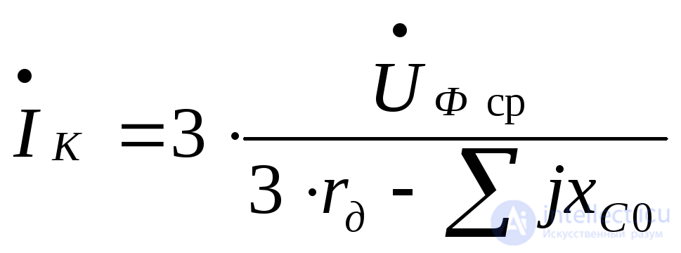 Single-Phase Ground Fault in a System with an Isolated Neutral