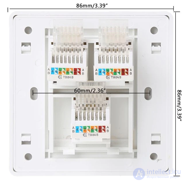 Ethernet: differences between CAT5E and CAT6 twisted-pair categories, TIAEIA-568-B and TIAEIA-568-A wiring diagrams