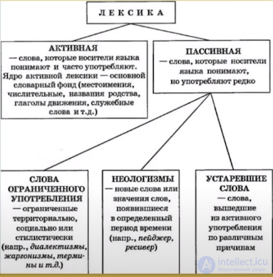 Vocabulary as a System: Classification and Lexical-Semantic Relations