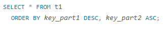 Variants, capabilities, and specifics of sorting in MySQL