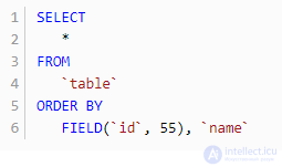 Variants, capabilities, and specifics of sorting in MySQL