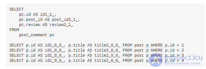 The N + 1 selection problem in object-relational mapping (ORM)