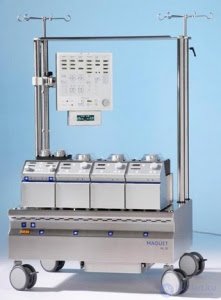 Equipment for circulatory support, artificial heart