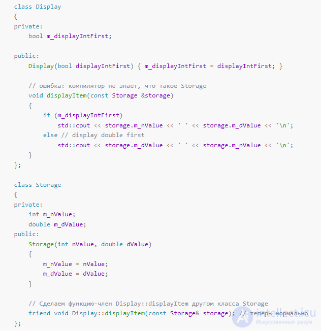 Inheritance and Polymorphism in OOP: Inner and Nested Classes, Friend Functions and Classes