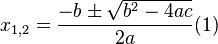   Equation in mathematics 