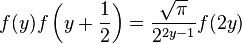   Equation in mathematics 