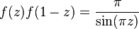   Equation in mathematics 