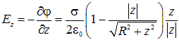 1. The electric field in vacuum