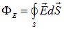 1. The electric field in vacuum