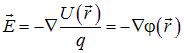 1. The electric field in vacuum