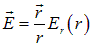 1. The electric field in vacuum