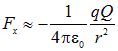 1. The electric field in vacuum