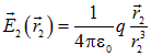 1. The electric field in vacuum