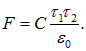 1. The electric field in vacuum