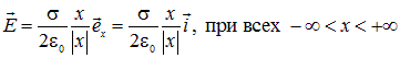 1. The electric field in vacuum