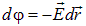 1. The electric field in vacuum