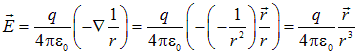 1. The electric field in vacuum