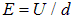 1. The electric field in vacuum