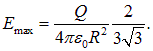 1. The electric field in vacuum