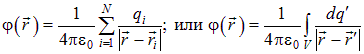1. The electric field in vacuum