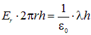 1. The electric field in vacuum