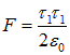 1. The electric field in vacuum