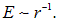 1. The electric field in vacuum