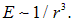 1. The electric field in vacuum