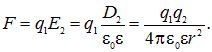 3. The electric field in dielectrics