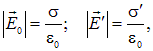3. The electric field in dielectrics