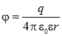 3. The electric field in dielectrics