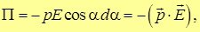 3. The electric field in dielectrics